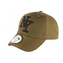 Casquette Enfant Verte et noire Baseball NY Nuvy de 7 à 11 ans Casquette Enfant Hip Hop Honour