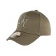 Casquette Enfant Vert Bronze Baseball NY Melville de 7 à 11 ans Casquette Enfant Hip Hop Honour