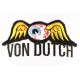 Casquette Von Dutch Blanche et Noire Eye Ball Baseball Trucker Fashion CASQUETTES VON DUTCH