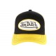 Casquette Von Dutch Noire Visiere Jaune Colors Trucker Baseball Fashion CASQUETTES VON DUTCH