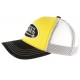 Casquette Von Dutch Jaune Visiere Noire Colors Trucker Baseball Tendance CASQUETTES VON DUTCH