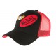 Casquette Von Dutch Rouge et Noire Baseball Trucker Double Griffe ANCIENNES COLLECTIONS divers