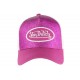 Casquette Von Dutch Violette et Blanche Baseball Fashion Flakes CASQUETTES VON DUTCH