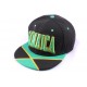 Casquette Snapback Jamaïque Noire Jaune Verte ANCIENNES COLLECTIONS divers