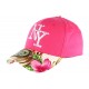 Casquette Enfant Rose et Beige Fashion Gili Baseball NY de 7 à 12 ans ANCIENNES COLLECTIONS divers