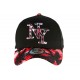 Casquette NY Rouge et Noire Fashion Baseball Hawai CASQUETTES Hip Hop Honour