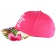 Casquette NY Rose et Beige Fleurs Gili Baseball Fashion Tropic ANCIENNES COLLECTIONS divers