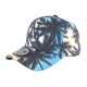 Casquette NY Bleue et Beige Baseball Fashion Tropical Night CASQUETTES Hip Hop Honour