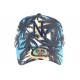 Casquette NY Bleue et Beige Baseball Fashion Tropical Night CASQUETTES Hip Hop Honour