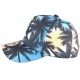 Casquette NY Bleue et Beige Baseball Fashion Tropical Night CASQUETTES Hip Hop Honour