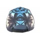 Casquette NY Bleue et Beige Baseball Fashion Tropical Night CASQUETTES Hip Hop Honour