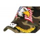 Casquette Aigle Camouflage Armee USA et Lauriers Dores Biker ANCIENNES COLLECTIONS divers