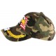 Casquette Aigle Camouflage Armee USA et Lauriers Dores Biker ANCIENNES COLLECTIONS divers