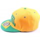 Casquette Snapback Brésil Verte et jaune, Brasil ANCIENNES COLLECTIONS divers