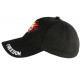 Casquette Biker Tete de Mort Freedom Baseball Motard Noire CASQUETTES Nyls Création