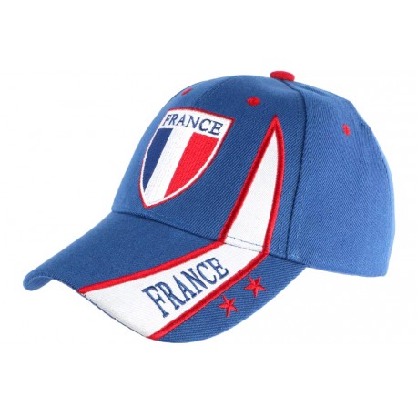 Casquette France Bleue Drapeau blanc rouge Baseball tricolore ANCIENNES COLLECTIONS divers