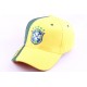 Casquette Strapback Equipe Football Brésil Jaune et Verte ANCIENNES COLLECTIONS divers