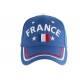 Casquette France Etoiles Bleu Blanc Rouge Baseball Foot tricolore CASQUETTES PAYS