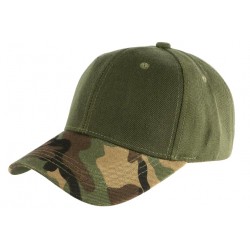 Casquette Armee Vert Kaki Baseball Camouflage Chasse Ryx CASQUETTES Nyls Création