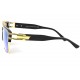 Grande lunette de soleil Miroir Bleu Fashion Clak LUNETTES SOLEIL Eye Wear