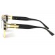 Grandes lunettes de soleil Miroir Dore Fashion Clak LUNETTES SOLEIL Eye Wear