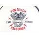 Casquette Von Dutch Bleue et Rouge Real Kustom Trucker Motors ANCIENNES COLLECTIONS divers