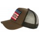 Casquette Von Dutch Kaki Drapeau USA Trucker Baseball Flag ANCIENNES COLLECTIONS divers