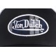 Casquette Von Dutch Noire Hipster Look Ecossais Baseball Card ANCIENNES COLLECTIONS divers