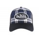 Casquette Von Dutch Noire Retro a Carreaux Baseball Card ANCIENNES COLLECTIONS divers