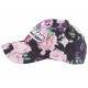 Casquette Amsterdam Noire Rose Fleurs Fashion Baseball Bora ANCIENNES COLLECTIONS divers