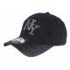 Casquette NY Femme Strass Noir Baseball Black Starly ANCIENNES COLLECTIONS divers