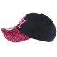 Casquette Baseball Femme Strass Rouge Baseball NY Noire Etoyl ANCIENNES COLLECTIONS divers