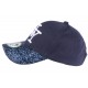 Casquette Baseball Femme Strass Bleu Baseball NY Marine Etoyl ANCIENNES COLLECTIONS divers