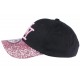 Casquette Baseball Femme Strass Rose Baseball NY Noire Etoyl ANCIENNES COLLECTIONS divers