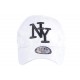 Casquette baseball militaire Blanche et Noire Curve NY Kaptain ANCIENNES COLLECTIONS divers