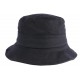 Chapeau Bob Huile Noir Wax Impermeable Finistère Outdoor CHAPEAUX Nyls Création