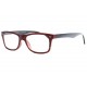 Lunettes de lecture bois marron et noir fantaisie classe Orby Lunettes Loupes Proloupe