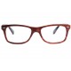 Lunettes de lecture bois marron et noir fantaisie classe Orby Lunettes Loupes Proloupe