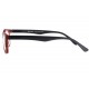 Lunettes de lecture bois marron et noir fantaisie classe Orby Lunettes Loupes Proloupe