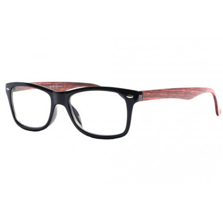 Lunettes de lecture bois noir et marron originales tendance Orby Lunettes Loupes Proloupe