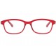 Lunettes Loupe Rouges Originales Transparentes Mode Lypo Lunettes Loupes New Time