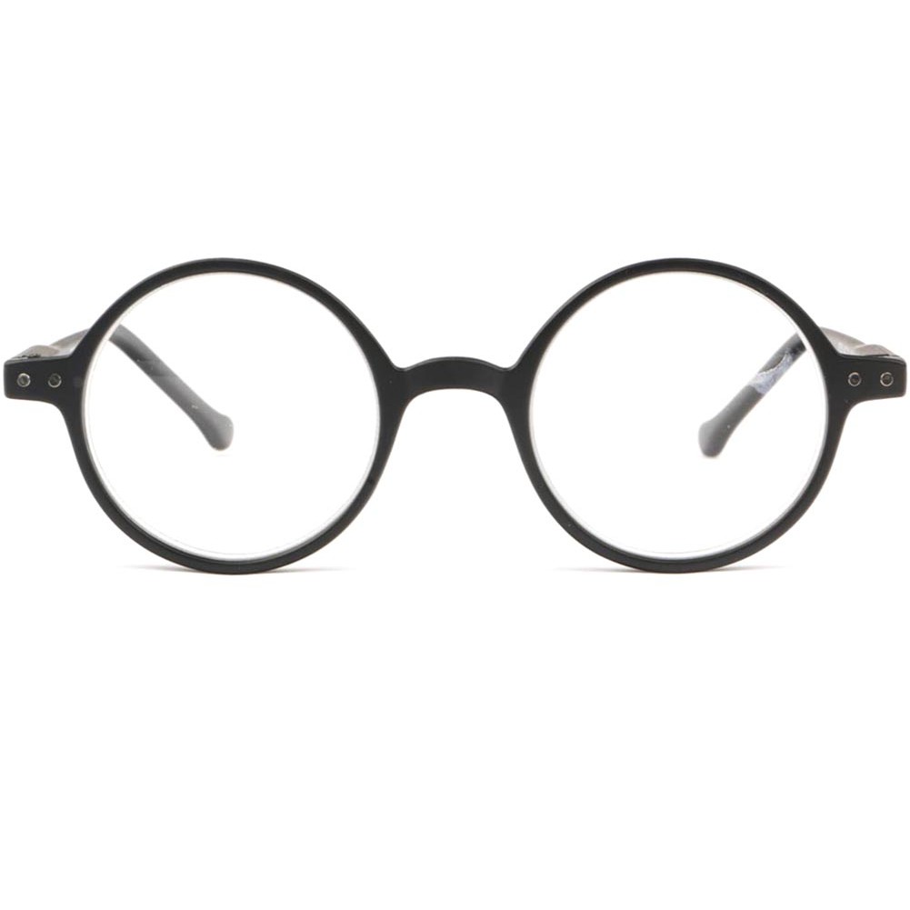 Choisir Lunettes lecture rondes retro, lunettes loupe noires livré 48h