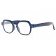 Grosses Lunettes Loupe Bleu Marine Originales Vintage Syta Lunettes Loupes New Time