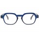 Grosses Lunettes Loupe Bleu Marine Originales Vintage Syta Lunettes Loupes New Time