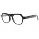 Grosses Lunettes Loupe Noir Mat Originales Vintage Syta Lunettes Loupes New Time