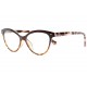 Lunettes Loupe Papillon Marron et Noir Femme Glamour Favy Lunettes Loupes New Time