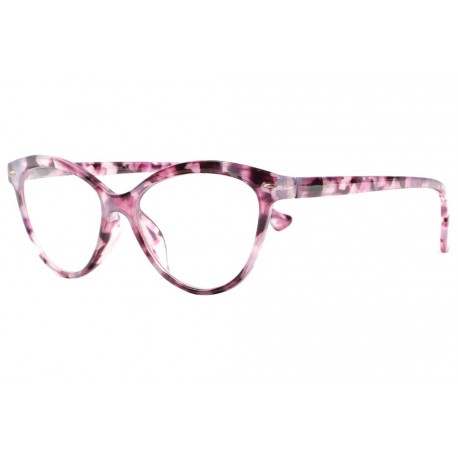 Lunettes Loupe Papillon Roses et Noires Femme Glamour Favy Lunettes Loupes New Time