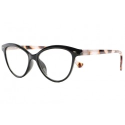 Lunettes Loupe Papillon Noires Ecailles Marron Femme Glamour Favy Lunettes Loupes New Time