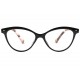 Lunettes Loupe Papillon Noires Ecailles Marron Femme Glamour Favy Lunettes Loupes New Time