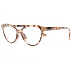 Lunettes de lecture Papillon Marron Ecailles Femme Glamour Favy Lunettes Loupes New Time